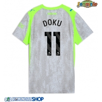 Maglie da calcio Manchester City Jeremy Doku #11 Terza Maglia Femminile 2025-26 Manica Corta